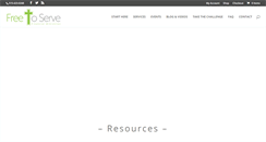 Desktop Screenshot of freetoserve.org
